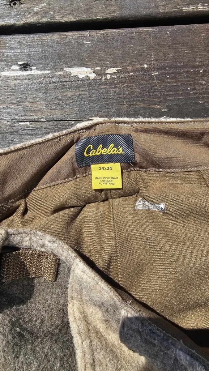 ensemble Cabelas chaud laine