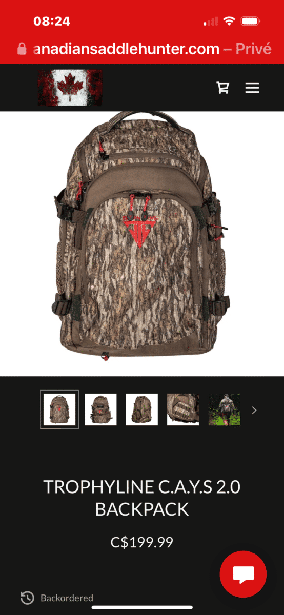 Sac de chasse trophyline