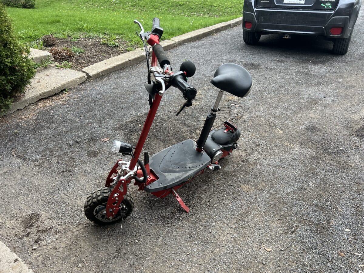 Trottinette electrique