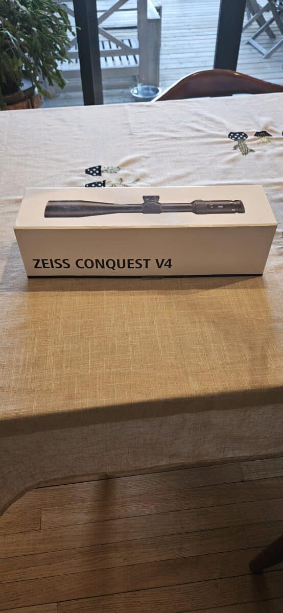 Télescope zeiss conquest v4 3-12×56 z-plex