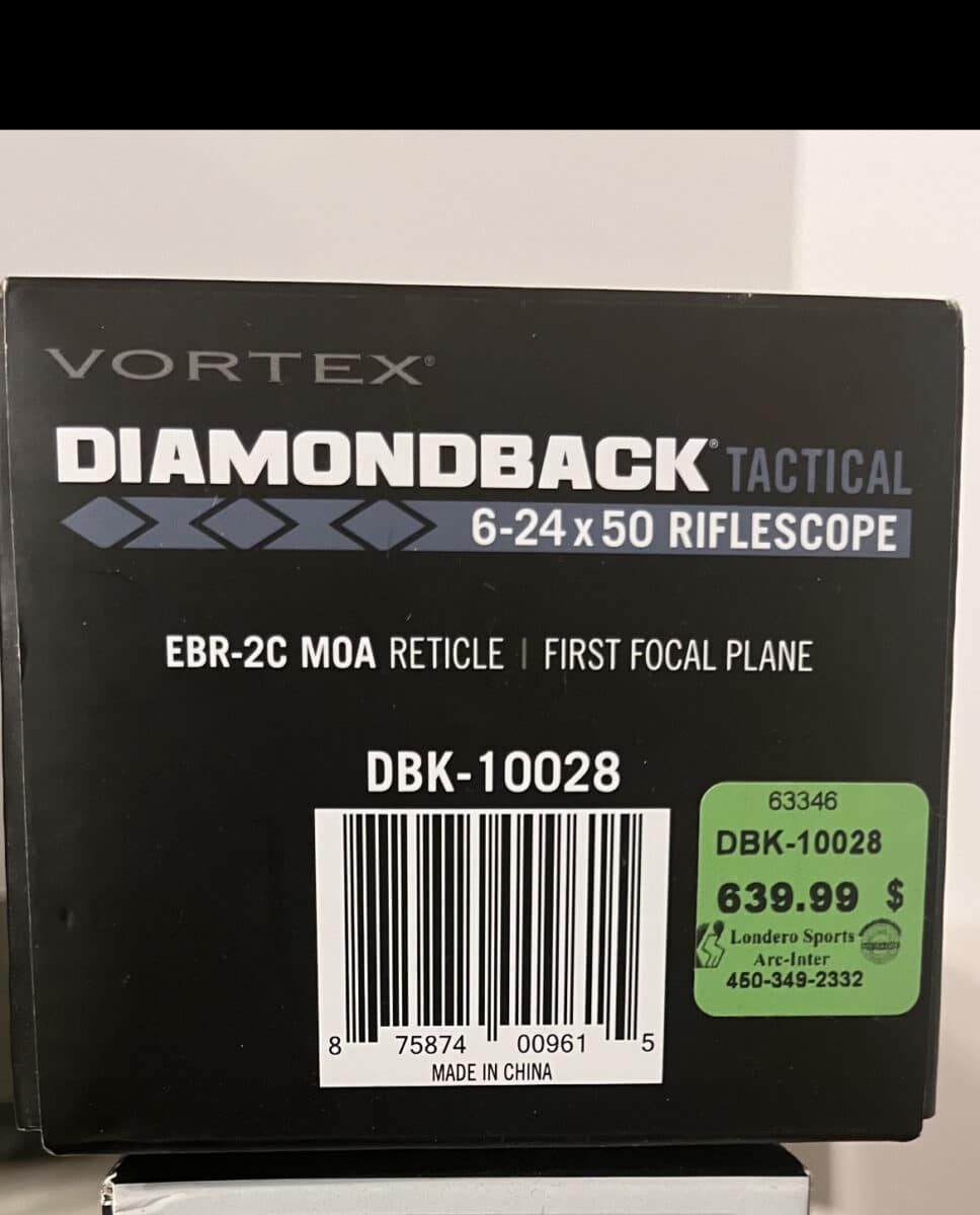 Vortex dimondback tactical