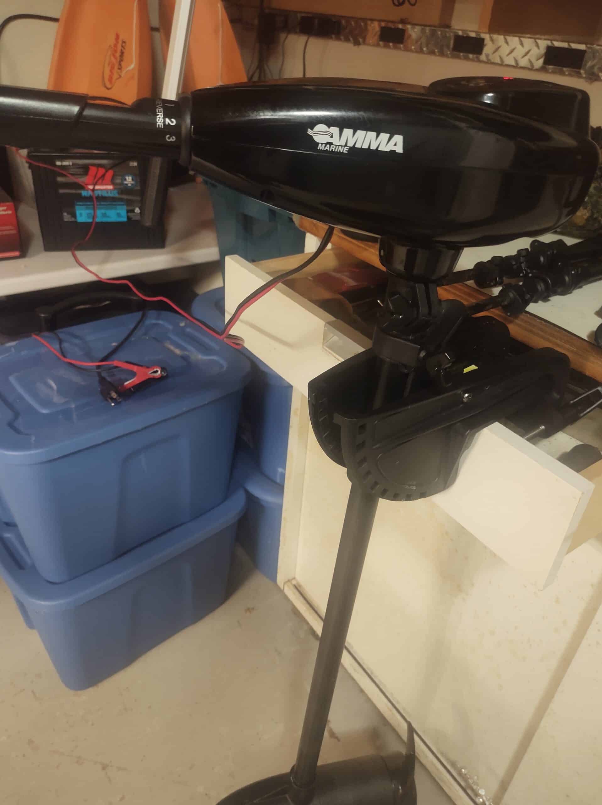 Moteur électrique gamma marine