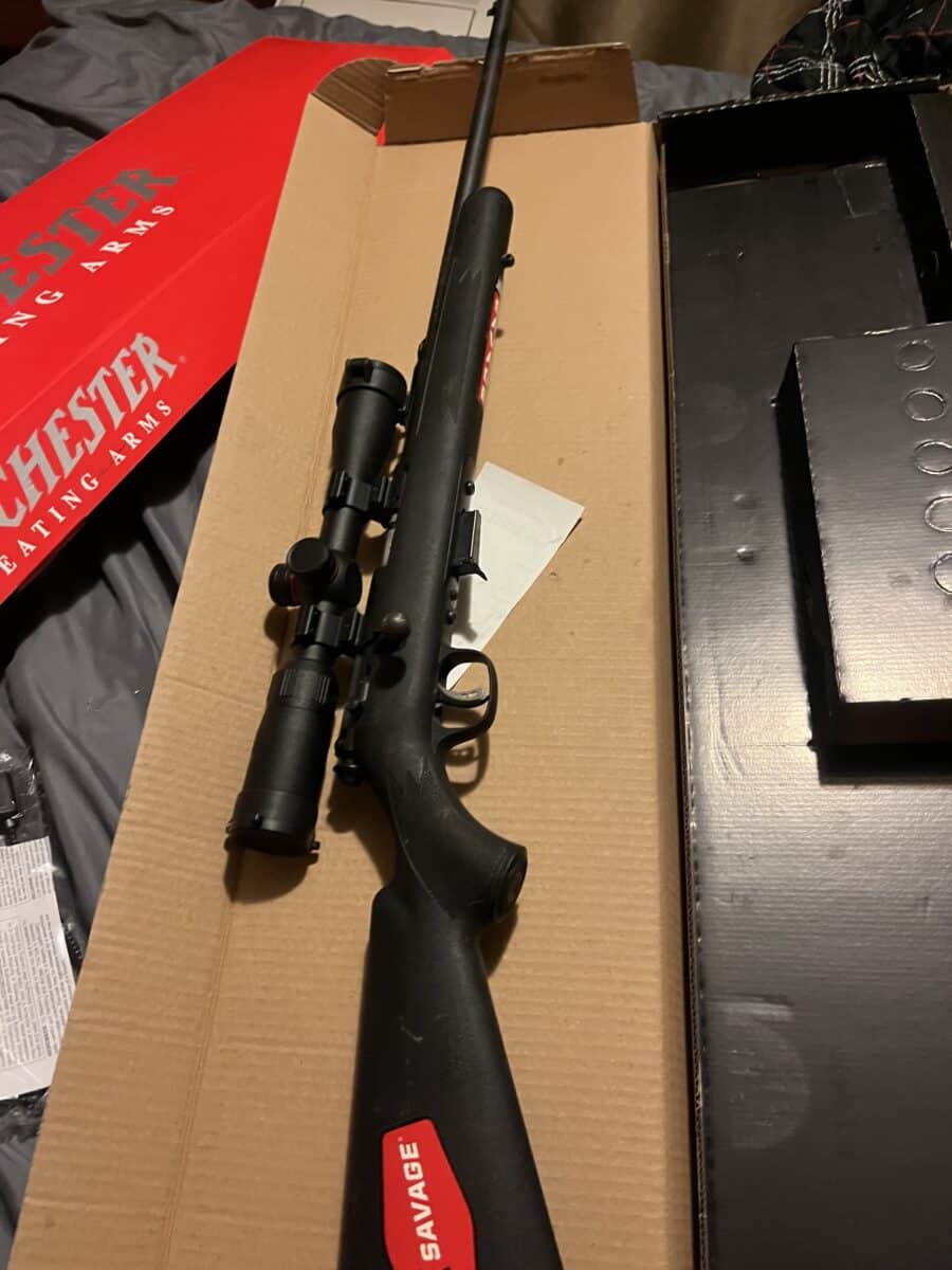 22 mag avec scope tasco neuf