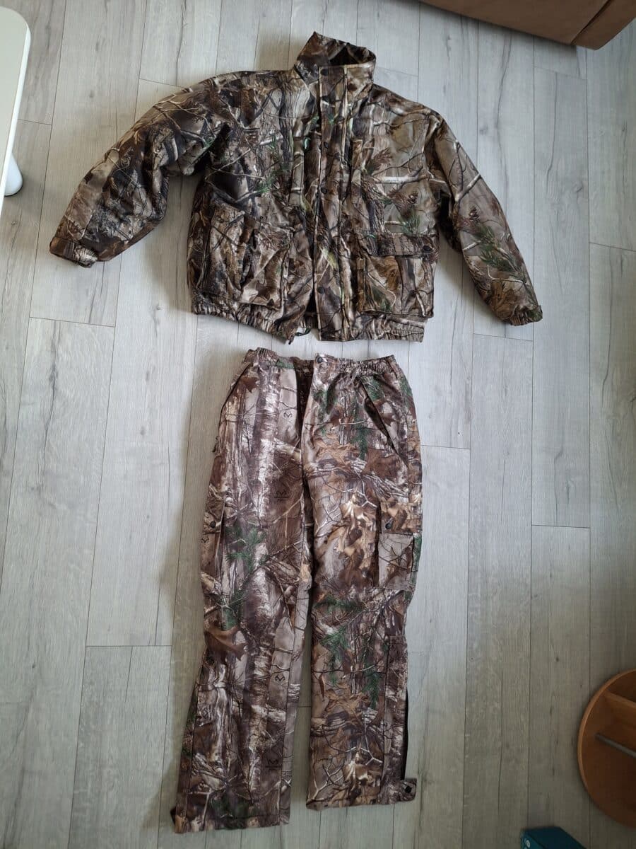 ensemble camouflage de chasse