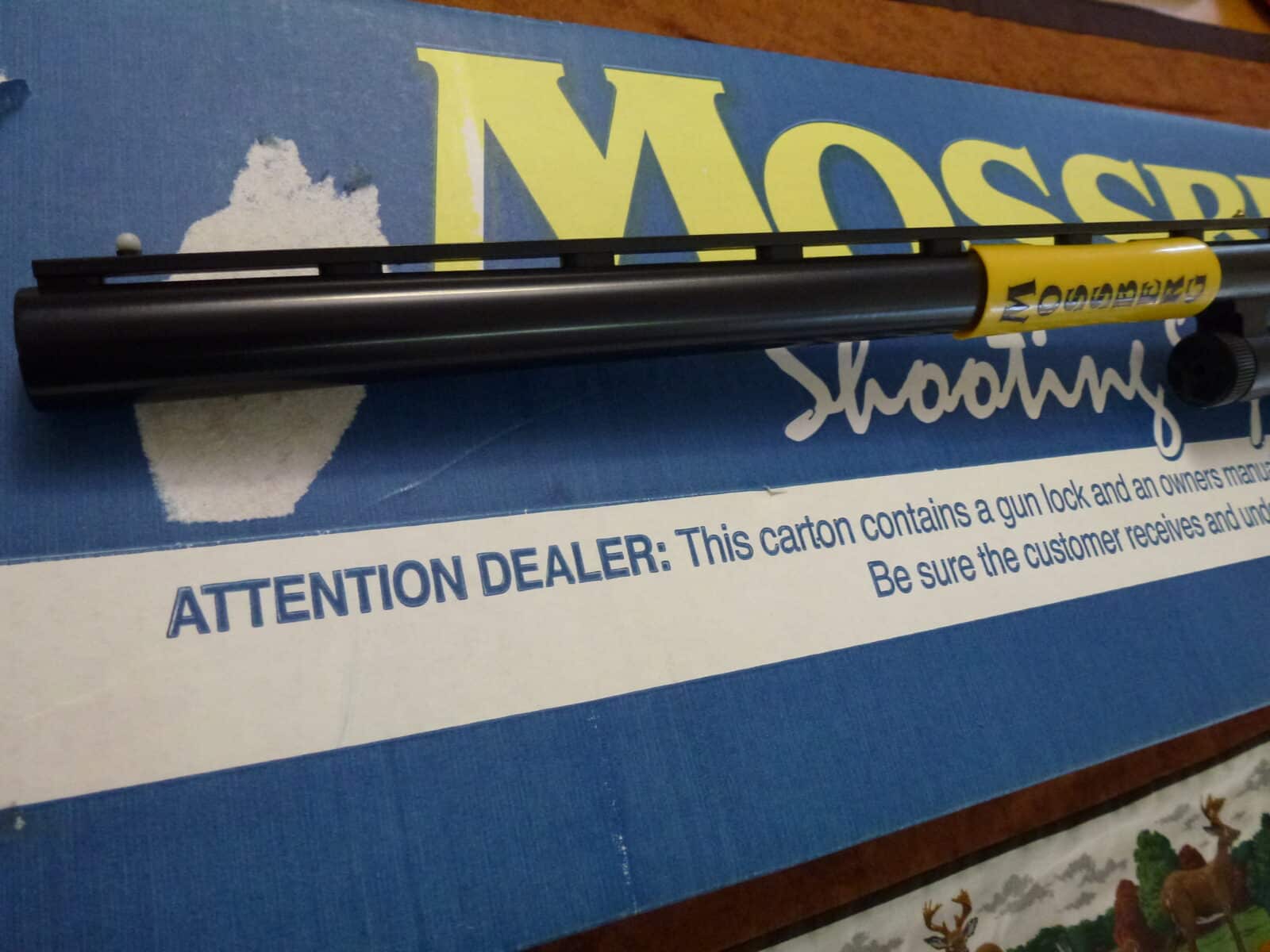 ***NEW IN BOX***MOSSBERG 500 CENTENNIAL LIMITED EDITION MGF 750