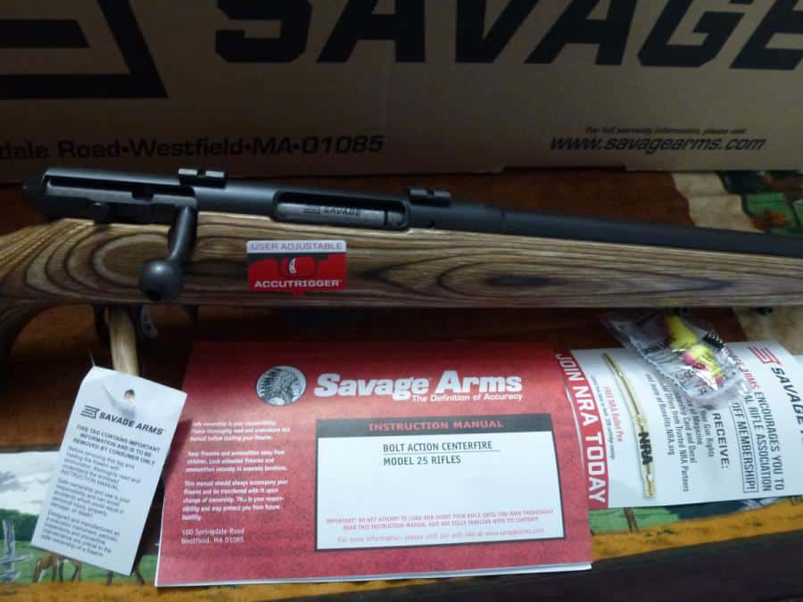 ***NEW IN BOX***UNFIRED***SAVAGE***22Hornet**Mod.25Lightweight