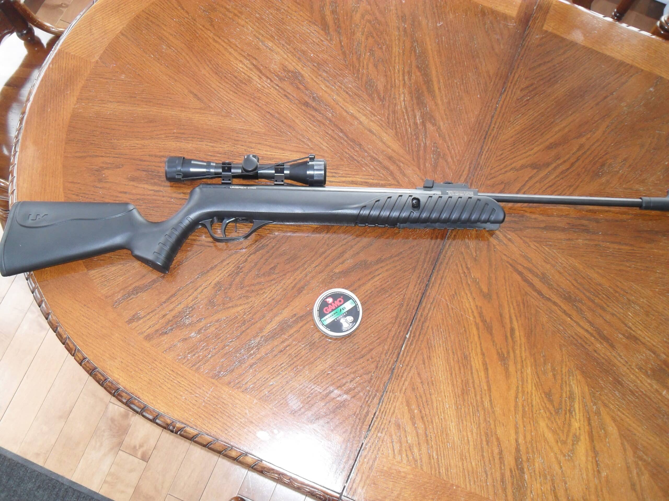 Carabine a plomb .177 avec télescope
