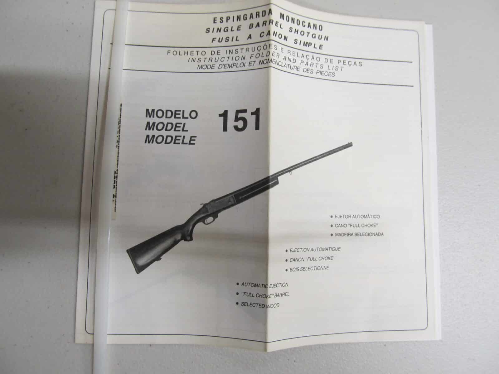 Fusil CBC calibre 410