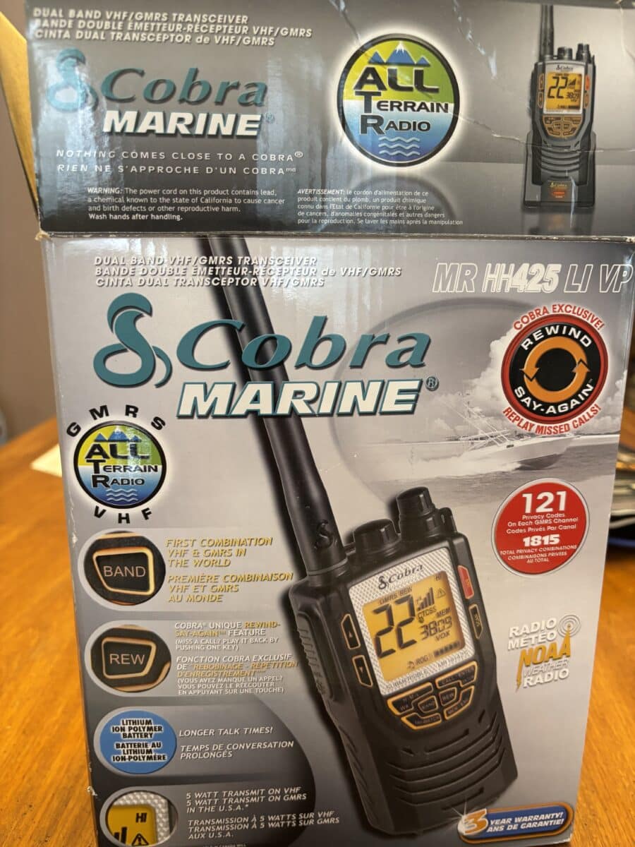 Radios émetteurs Cobra Marine