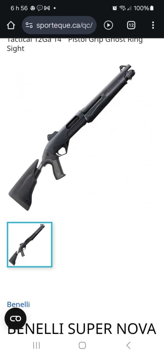 Benelli supernova tactical