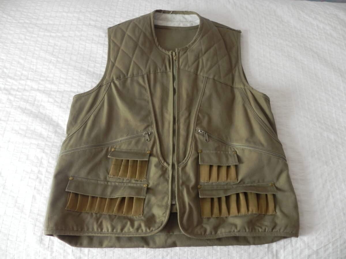 Veste de chasse gibecière