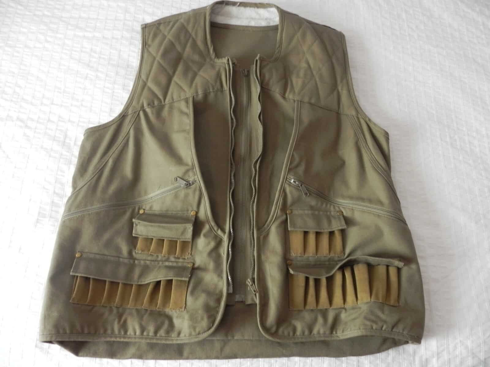 Veste de chasse gibecière