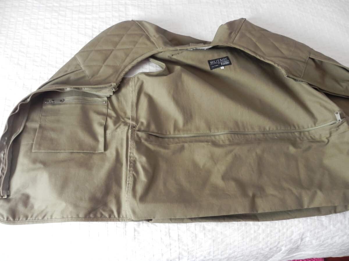 Veste de chasse gibecière