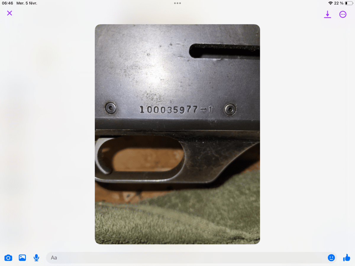 Ithaca semi automatique 10 mag