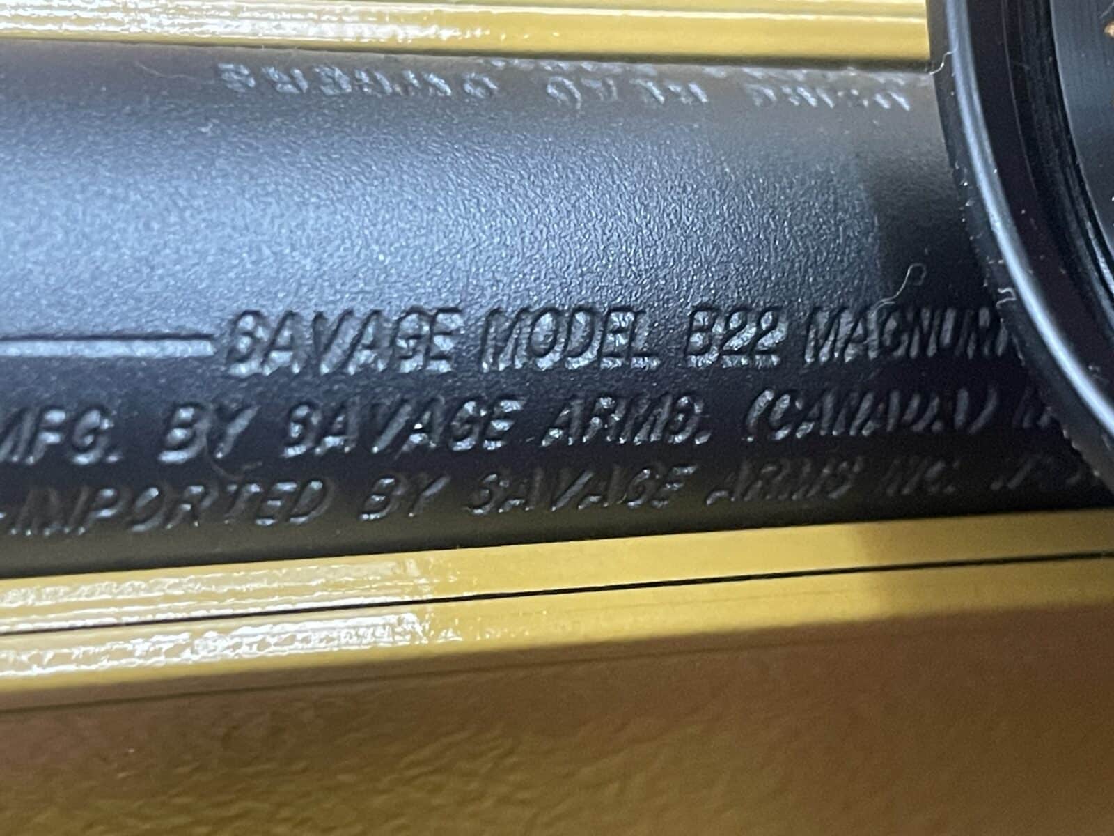 Savage 22 MAGNUM