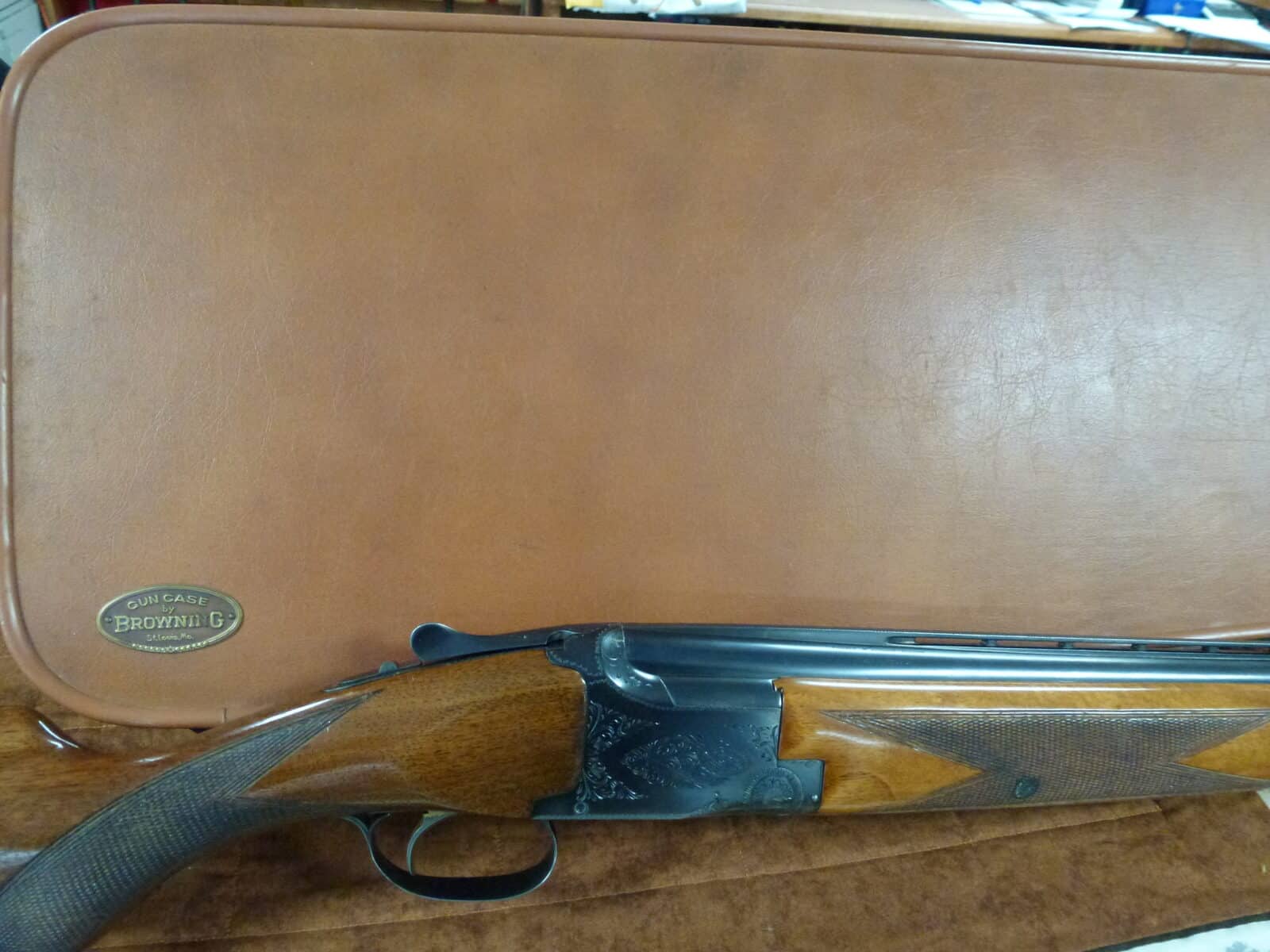 BROWNING 12ga model B25 GRADE 1 O/U made in 1954 in BELGIUM