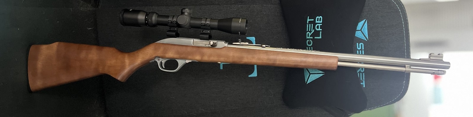 Carabine .22 LR semi-automatique Marlin modele 60 stainless