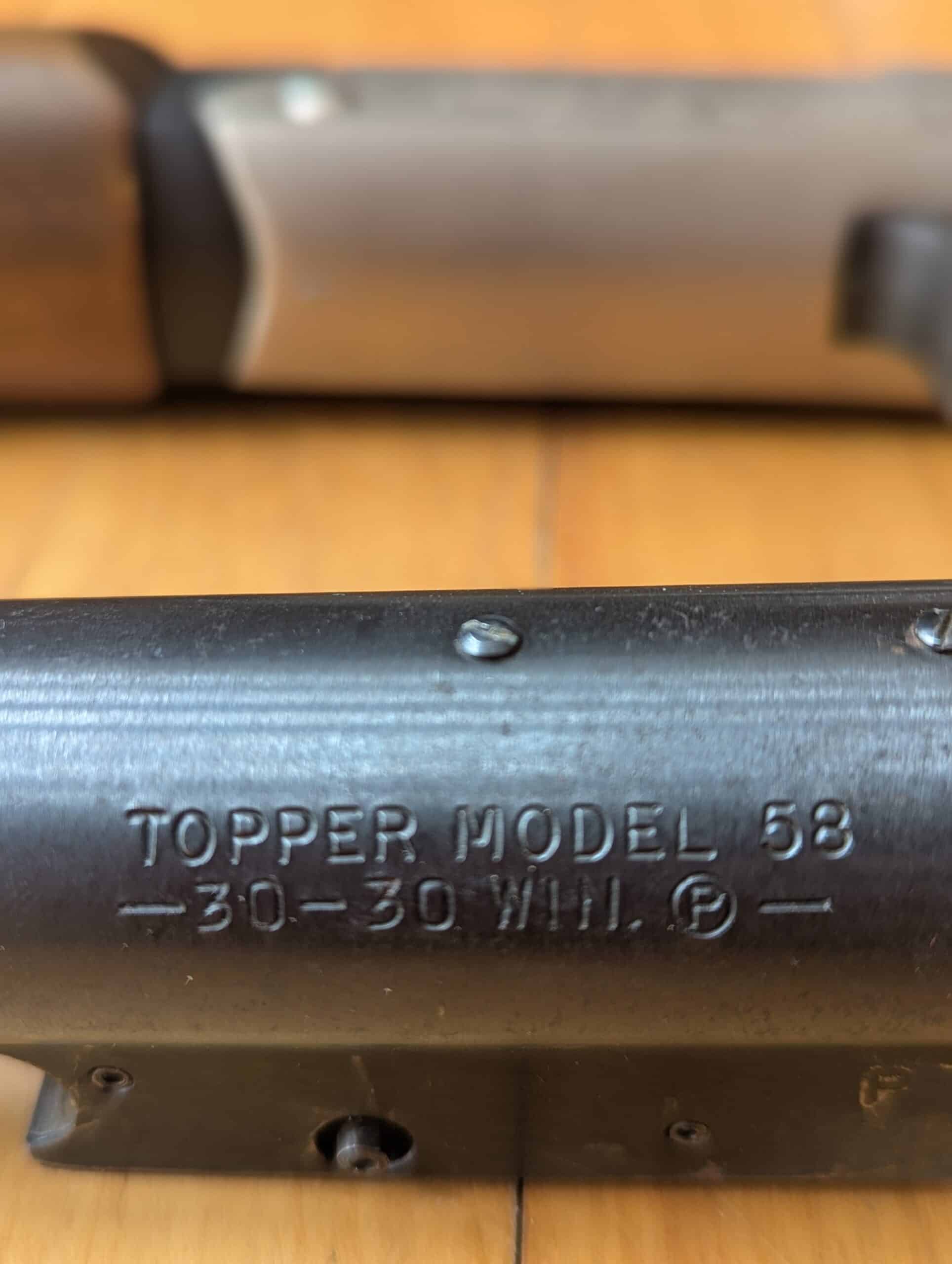 Fusil Harrison et Richardson calibre 20 et 30-30