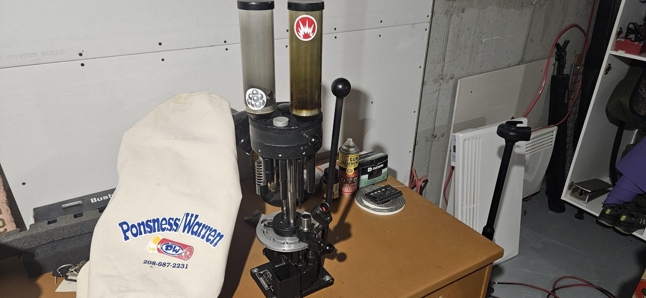 Machine Ponsness Warren calibre 12 2 3/4 et plus
