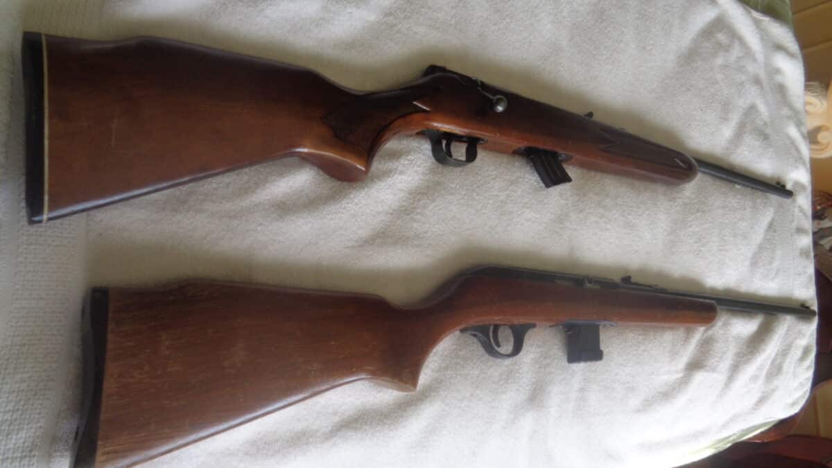 Carabines SAVAGE MK 2 Bolt Action & Cooey mod. 64 (s-auto) .22