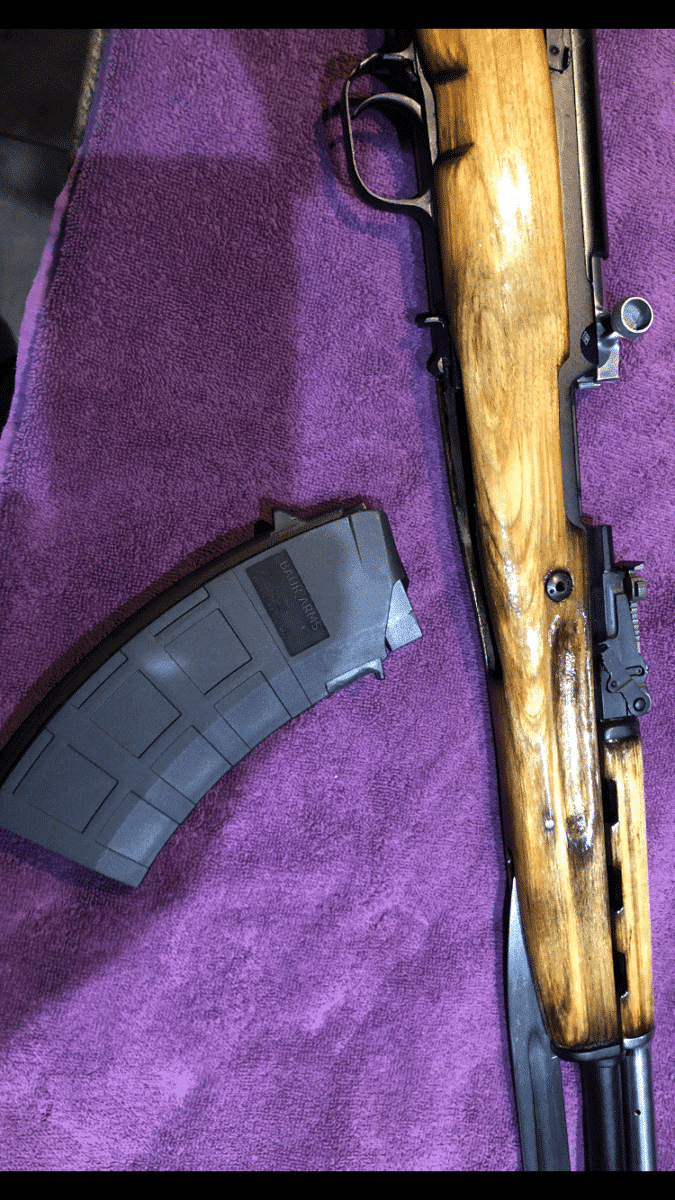 SKS et munition