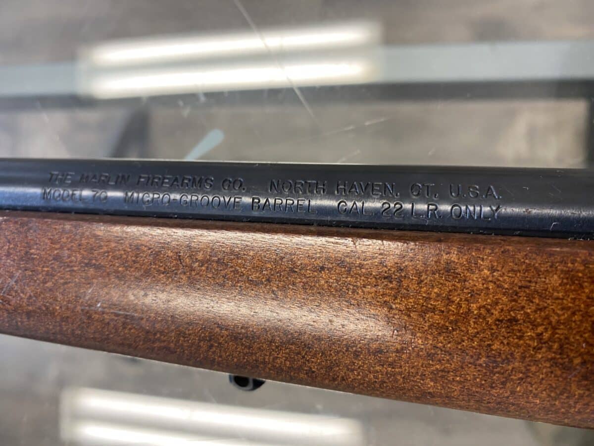 MARLIN 70 MICRO-GROOVE BARREL CAL. 22 LR