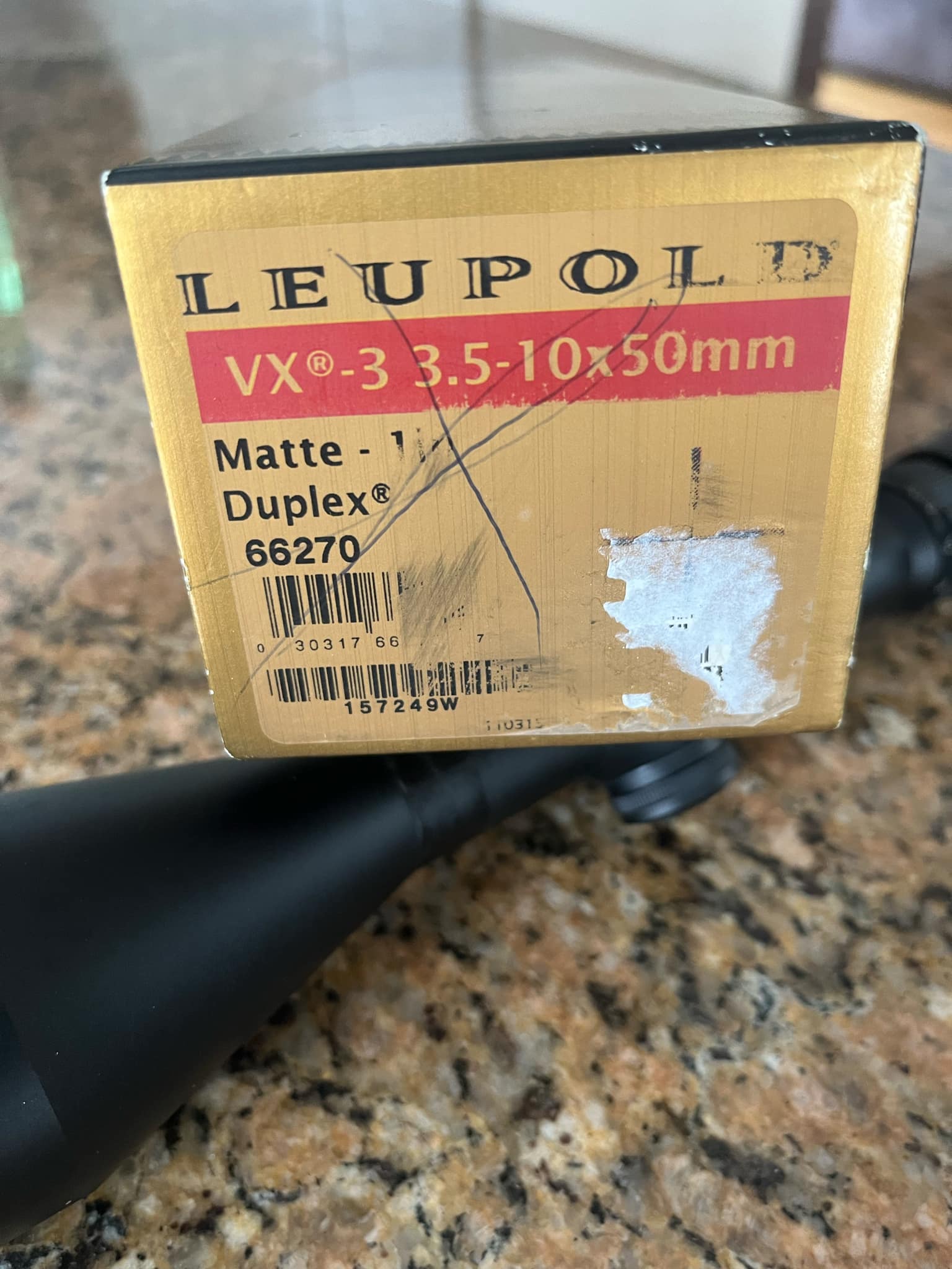 Télescope Leupold VX3 3.5×10 50 mm
