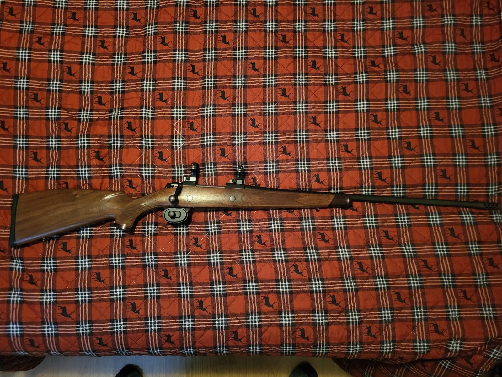Sako Bavarian 85 avec muzzlebreak.