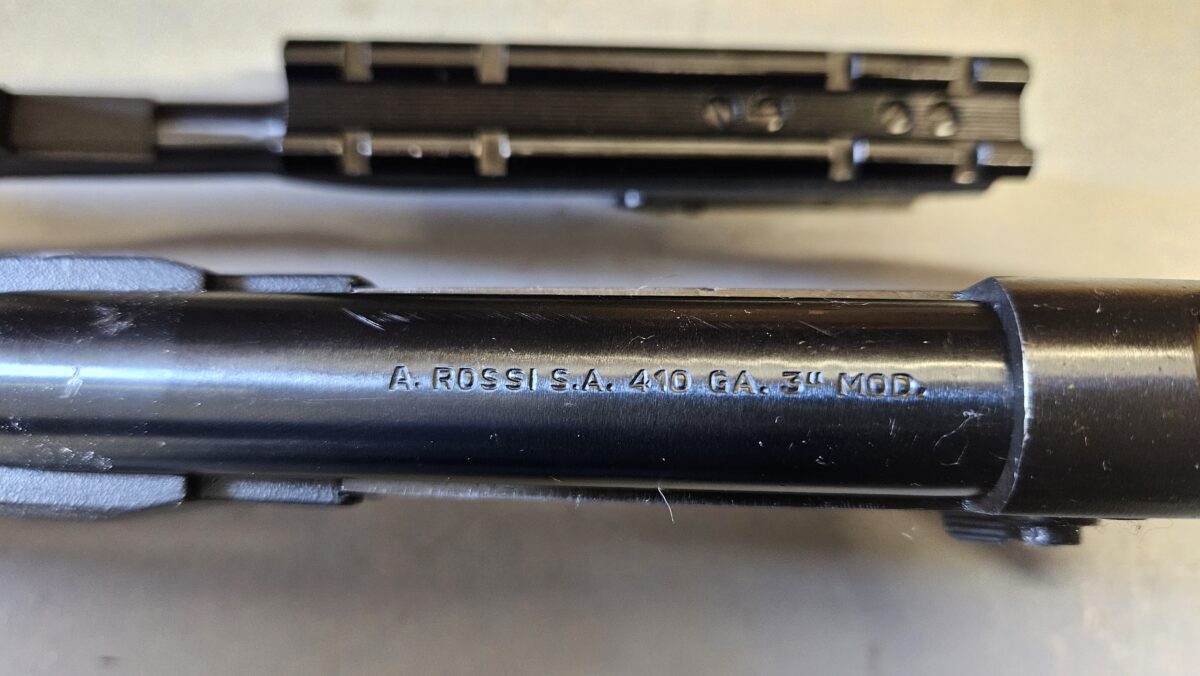 Combo .22/.410 Amadeo Rossi.