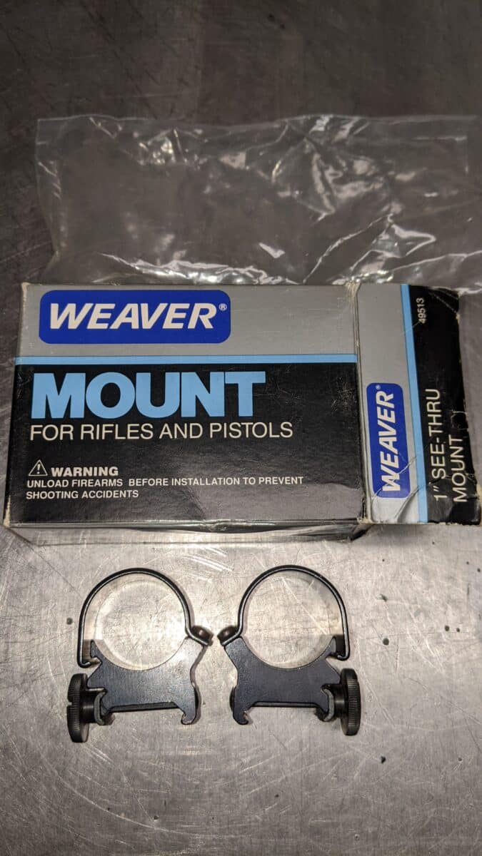 2. set de bracket marque Weaver 1 po