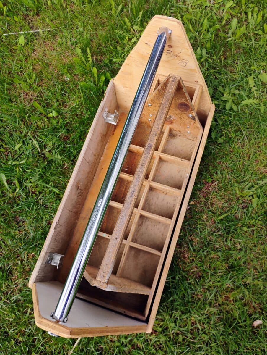 Coffre d’outils de bois