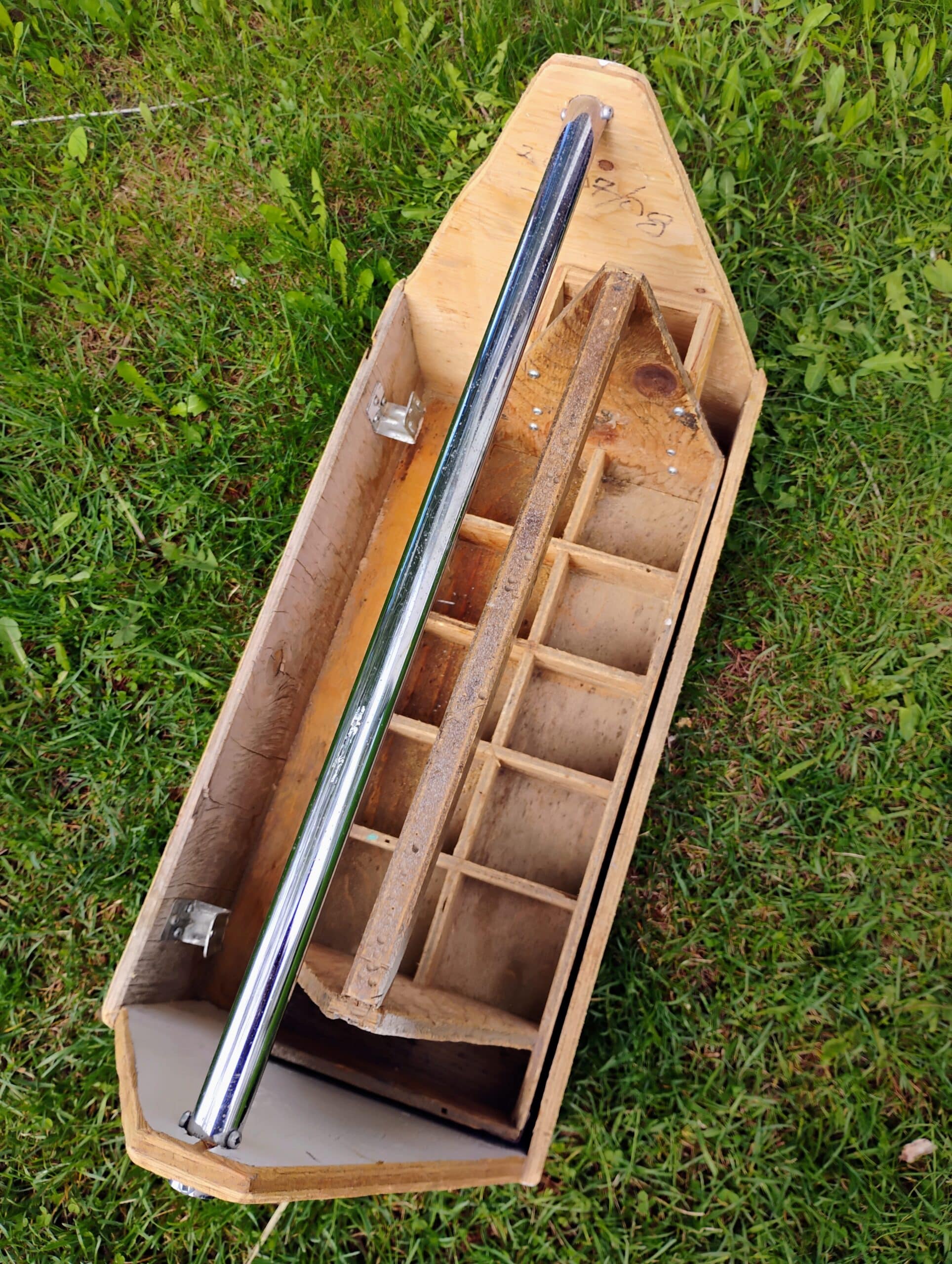Coffre d’outils de bois