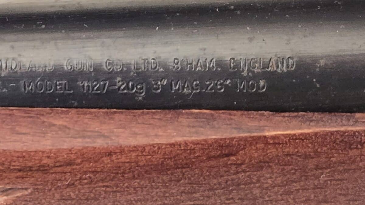 Fusil calibre 20 1 coup