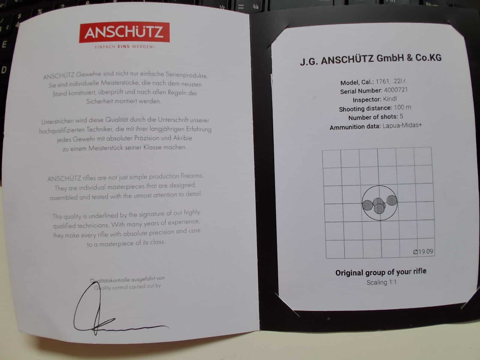 22 LR Anshutz