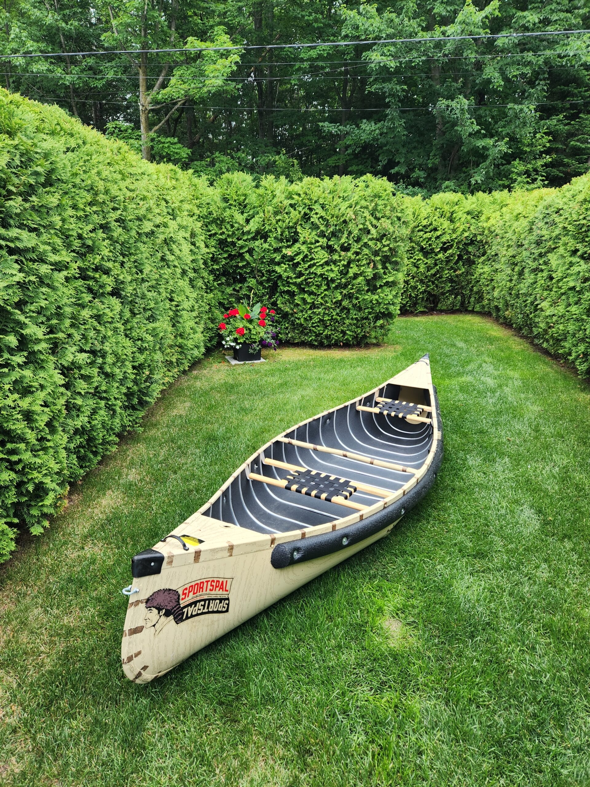 Canot 12′ aluminium