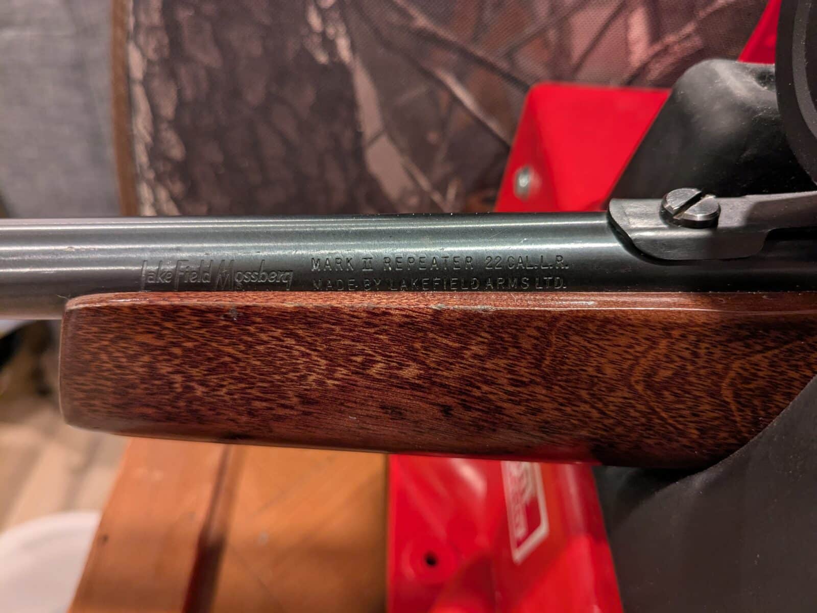 Lakefield Mossberg MARK II (savage mk2) 22LR avec accessoires