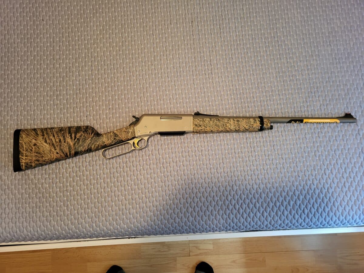 Browning Blr .308 camo stainless