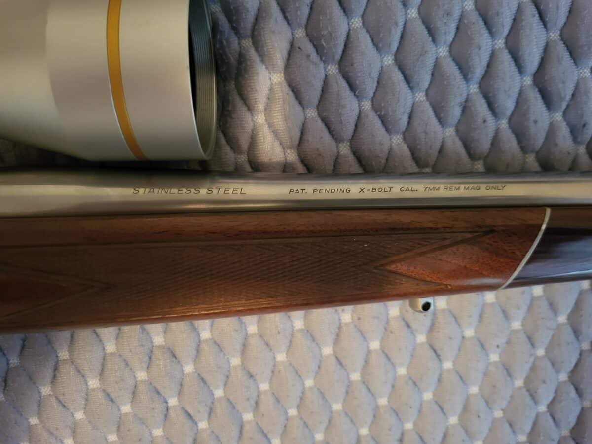 Browning x-bolt white gold medallion 7mm rem mag