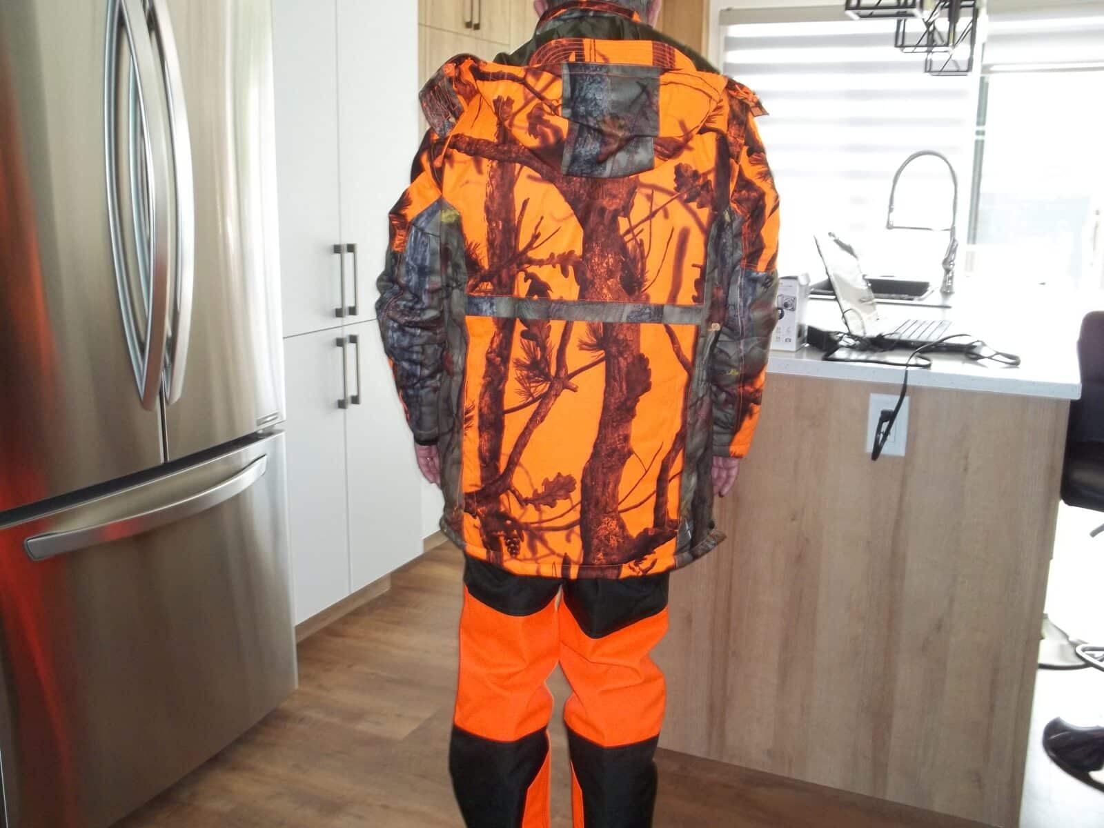 HABIT DE CHASSE PERCUSSION GRANDEUR LARGE AVEC PANTALON