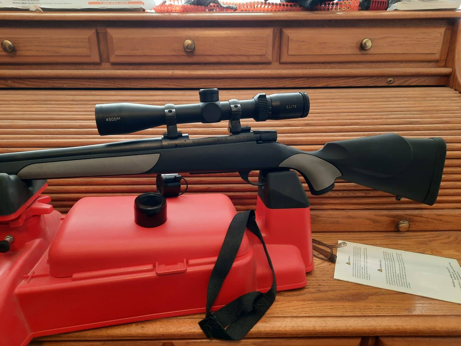 Weatherby calibre 308 canon lourd