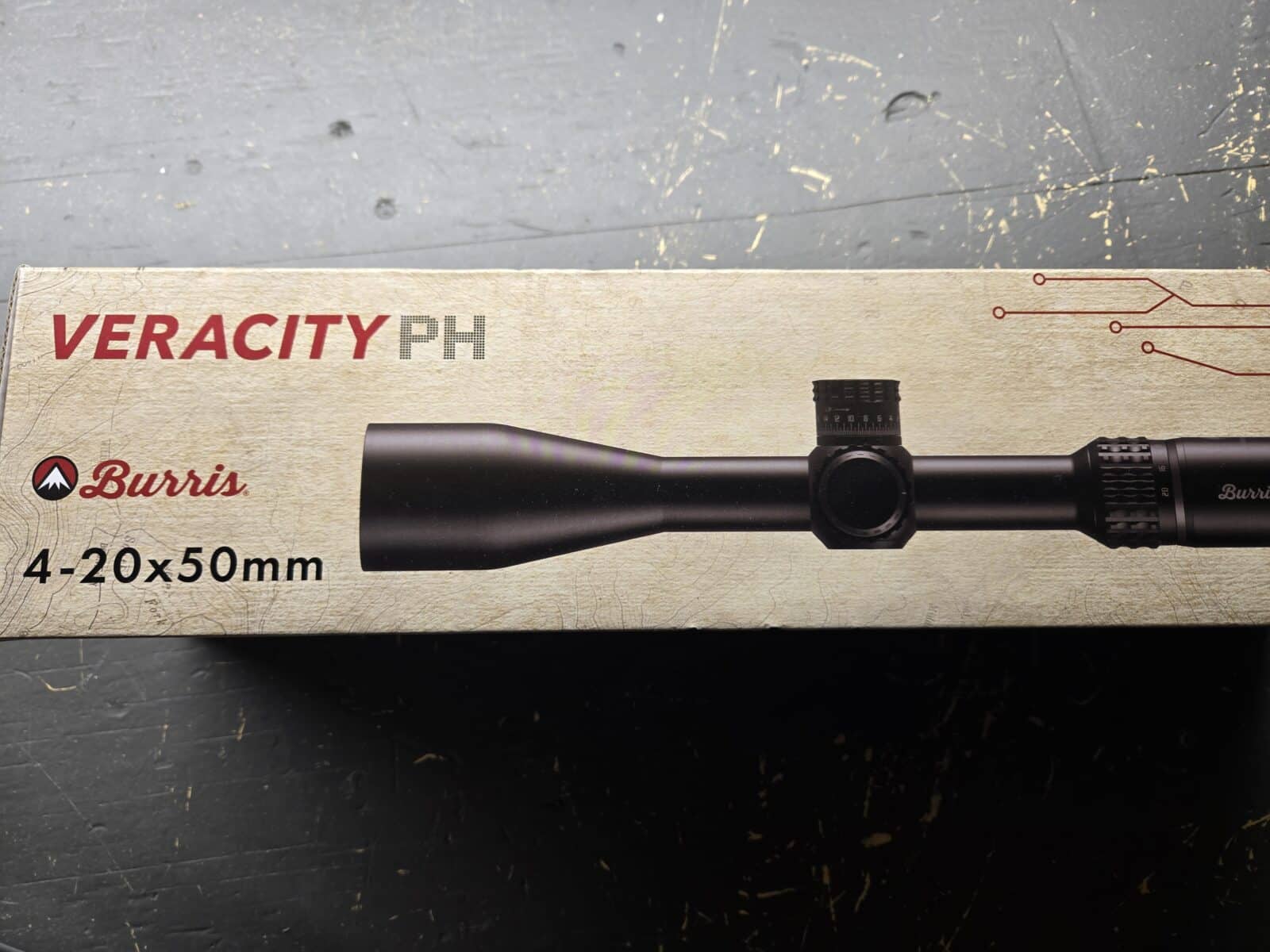 Burris Veracity PH 4-20×50 – neuf