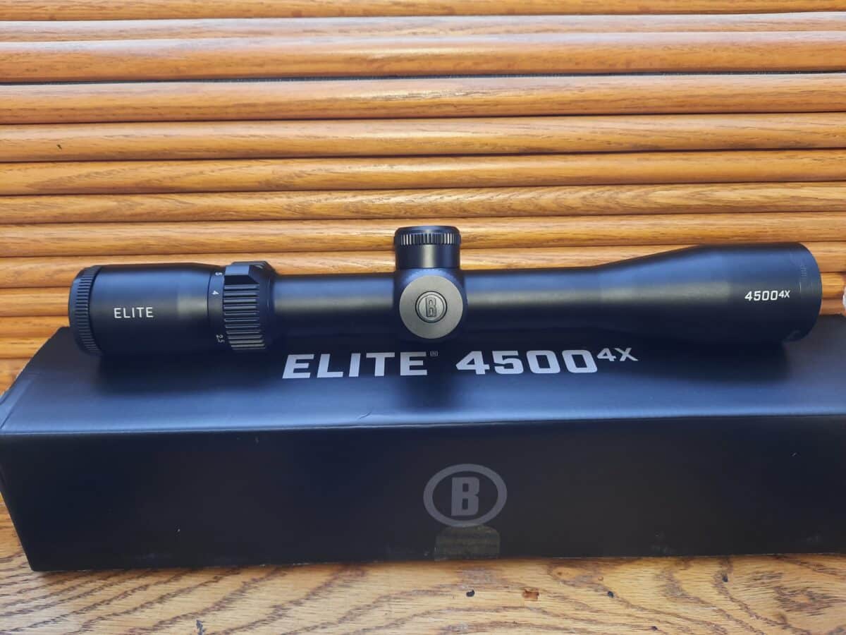 Bushnell élite 4500 4x tube 30mm