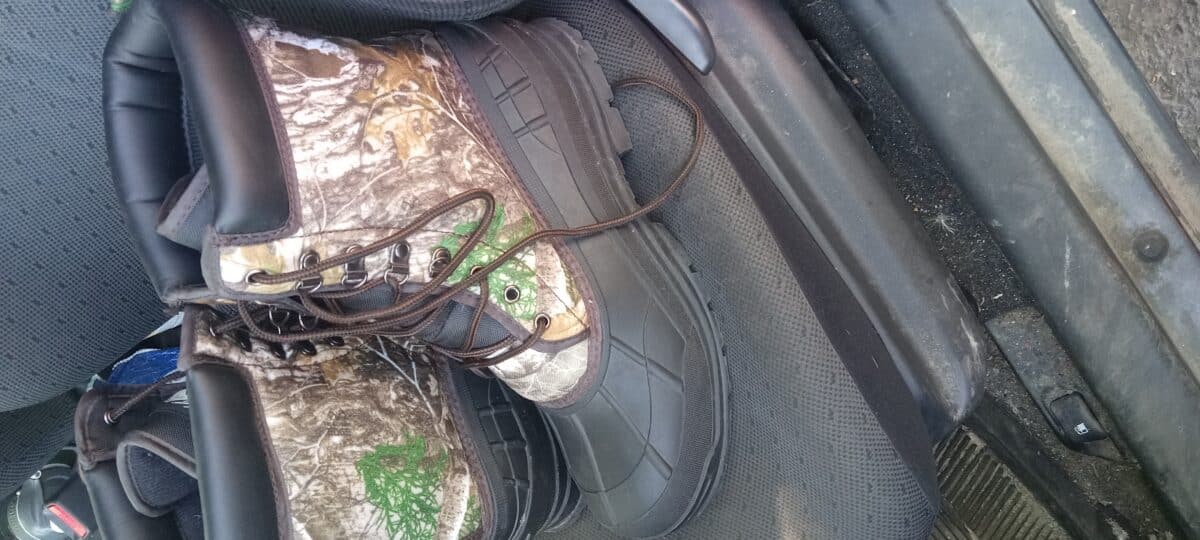 Bottes de chasse grandeur 13