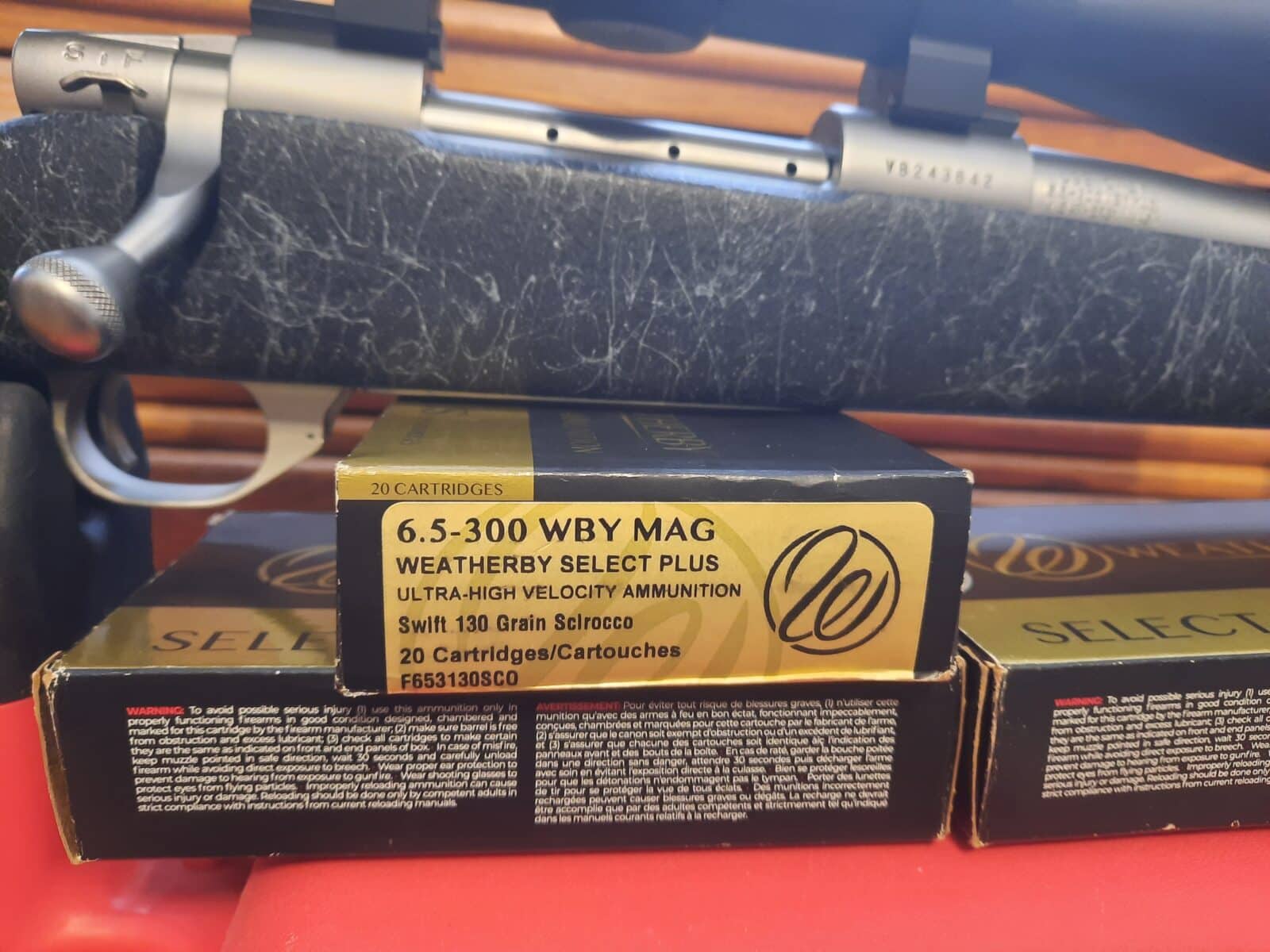 Weatherby 6.5×300 Weatherby magnum