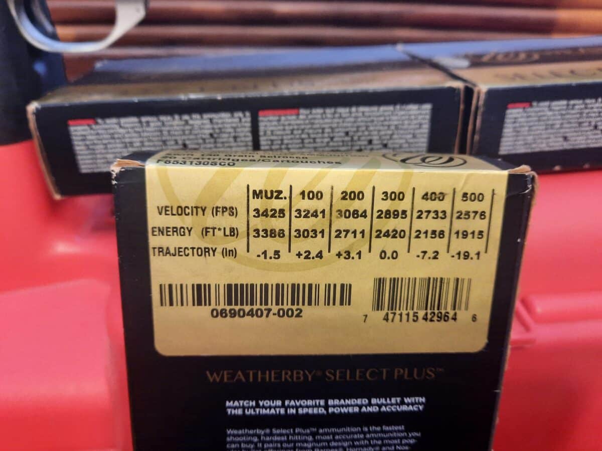 Weatherby 6.5×300 Weatherby magnum