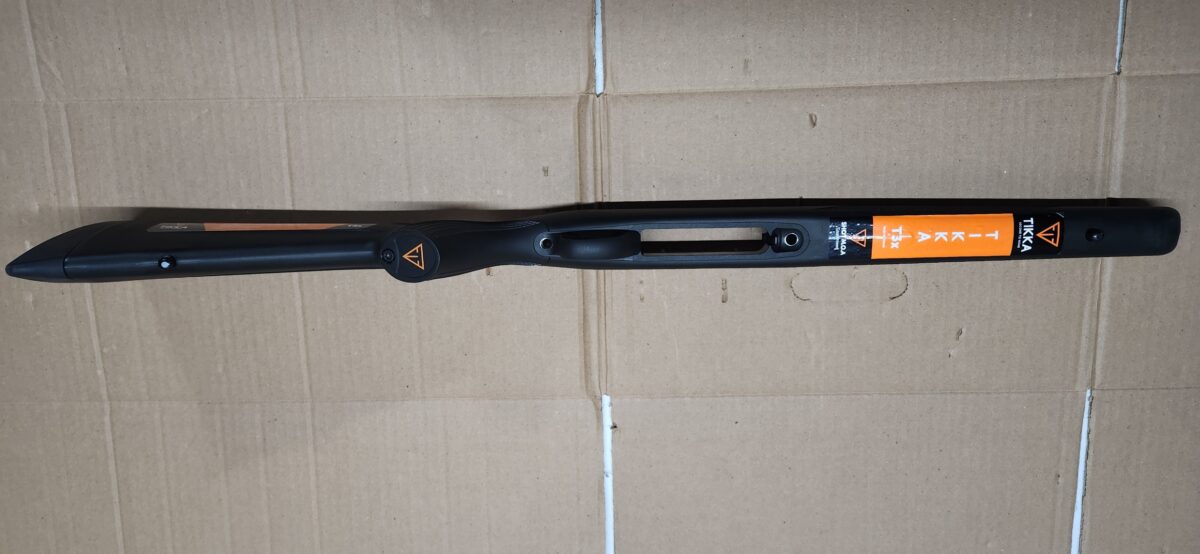 Tikka T3x lite crosse synthétique neuve pour gaucher.