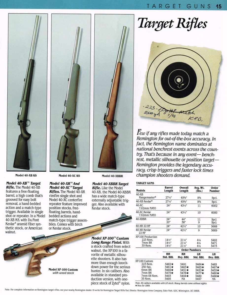Remington 40XC-KS