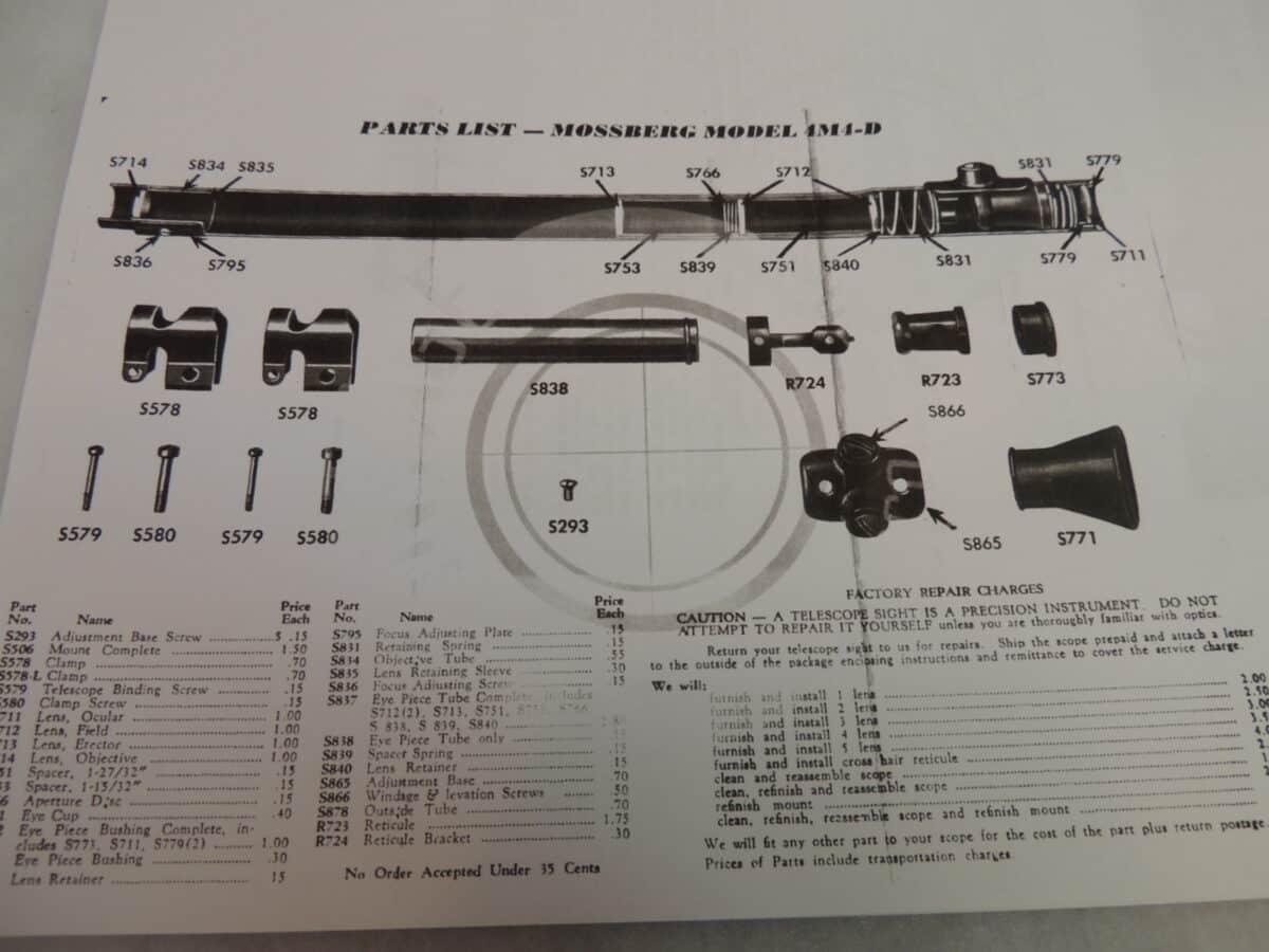 telescope moosberg 4m4-d prix reduit 175.00