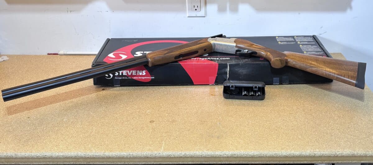 Stevens 555E o/u 12g neuf