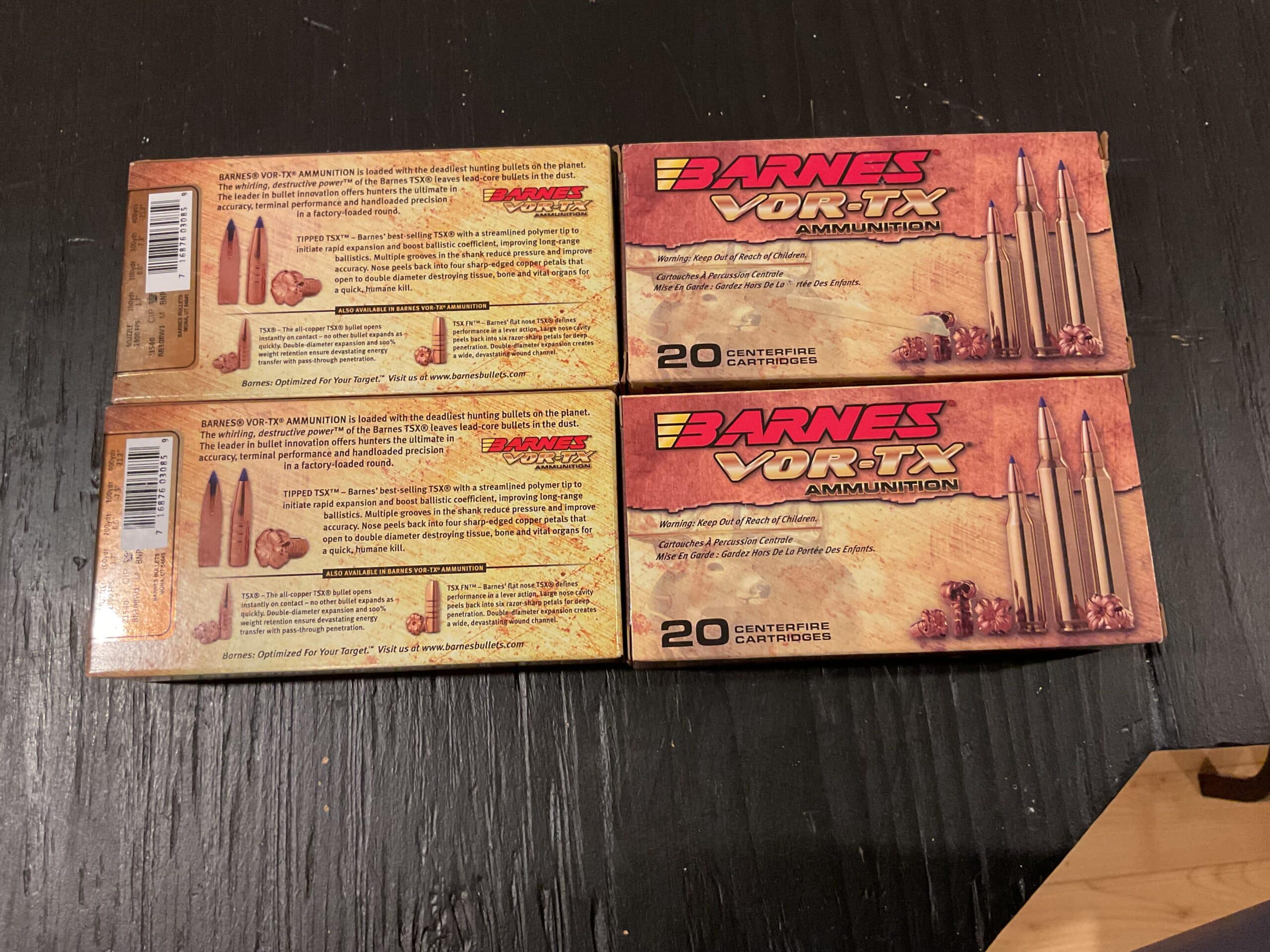 Munitions cal 308